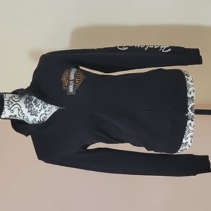 Harley Davidson zip up sweatshirt